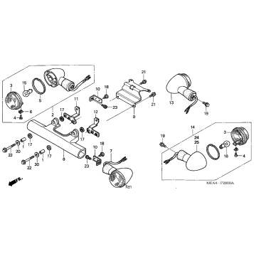 FRONT@REAR TURN SIGNAL