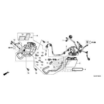ABS CONTROL UNIT         (CBR600RA)