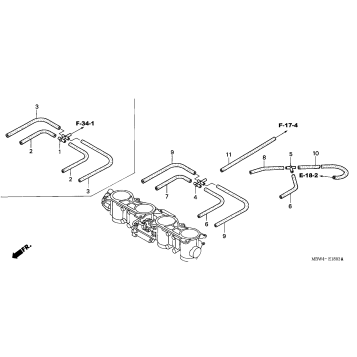 THROTTLE BODY (TUBING)