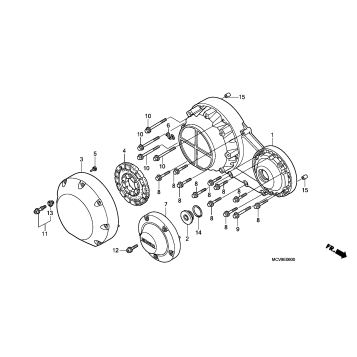 RIGHT CRANKCASE COVER