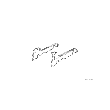 FLOORBOARD COVER         (PASSENGER) (CHROME)