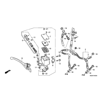 FRONT BRAKE MASTER CYLINDER (2)
