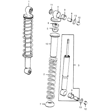REAR SHOCK ABSORBER
