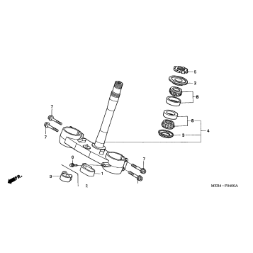 STEERING STEM ('02-'07)