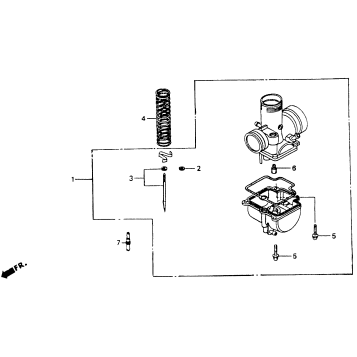 CARBURETOR O.P. PARTS KIT