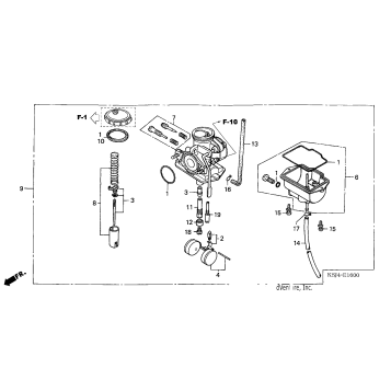 CARBURETOR (CRF80F)