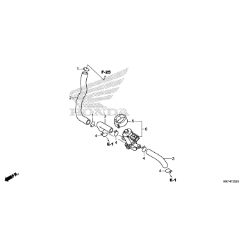 AIR INJECTION CONTROL    VALVE