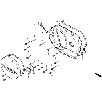 RIGHT CRANKCASE COVER