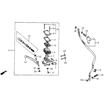 FRONT MASTER CYLINDER II