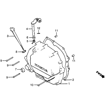 RIGHT CRANKCASE COVER