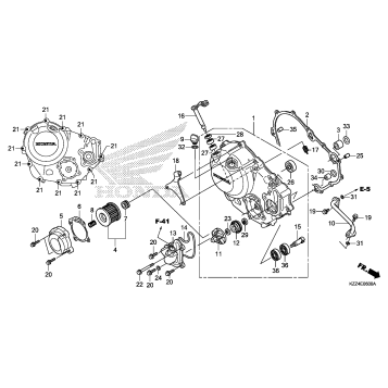 RIGHT CRANKCASE COVER
