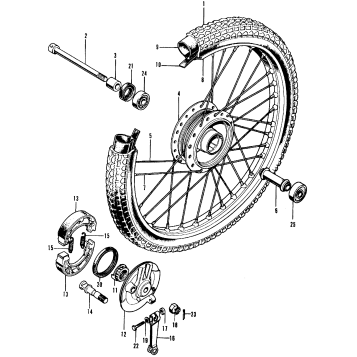 FRONT WHEEL