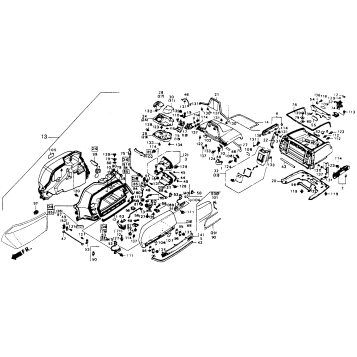 SADDLEBAG&TRUNK SET (1) 92