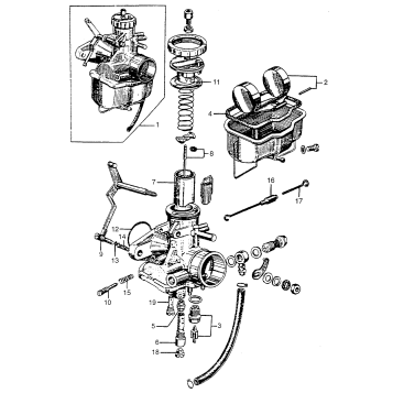 LEFT CARBURETOR