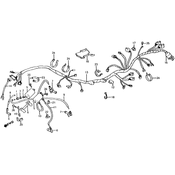 WIRE HARNESS + IGNITION COIL