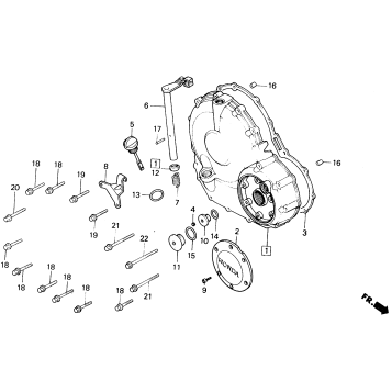 RIGHT CRANKCASE COVER