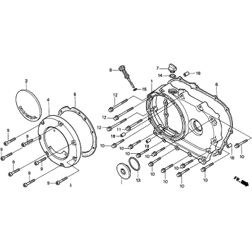 RIGHT CRANKCASE COVER