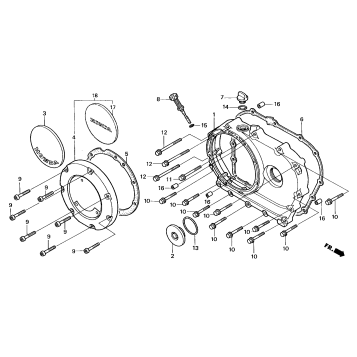 RIGHT CRANKCASE COVER