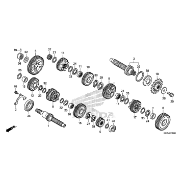 TRANSMISSION (NC700X/XA)