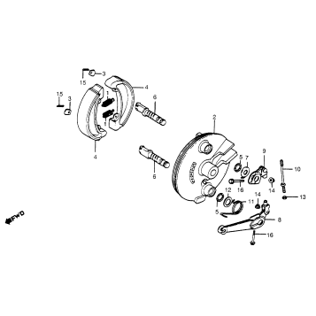 FRONT BRAKE PANEL 81
