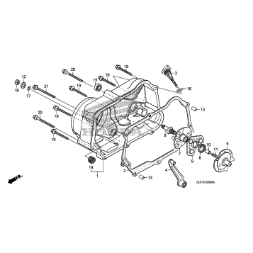 RIGHT CRANKCASE COVER