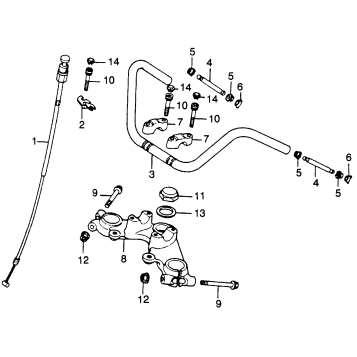 HANDLEBAR + TOP BRIDGE