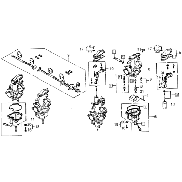 CARBURETOR COMPONENTS 77