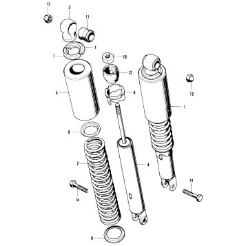 REAR SHOCK ABSORBER