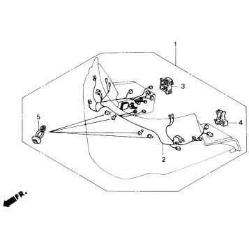 FAIRING HARNESS SET 90