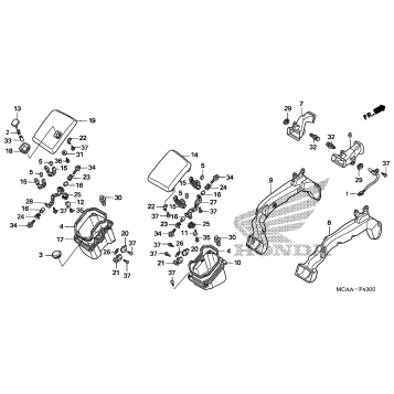 AIR DUCT (GL1800/A'05)