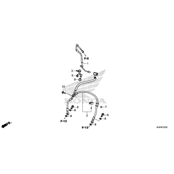 FRONT BRAKE HOSE (STD)