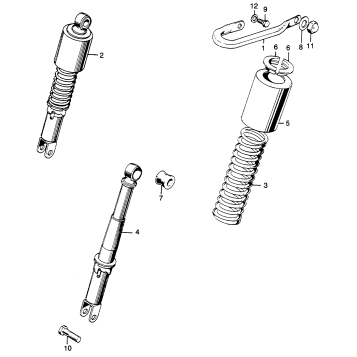 REAR SHOCK ABSORBER