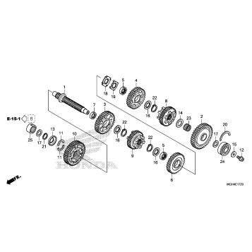 TRANSMISSION (COUNTERSHAFT)