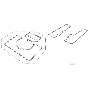 DELUXE SADDLEBAG TRUNK   MAT SET (2)