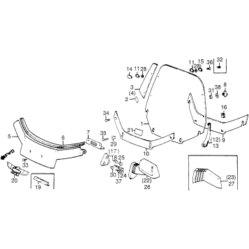 120I/A/LWINDSCREEN 84-85