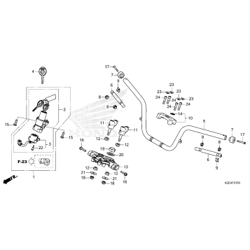 HANDLEBAR@TOP BRIDGE
