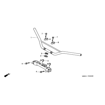 HANDLEBAR + TOP BRIDGE