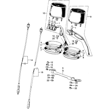 SPEEDOMETER + TACHOMETER