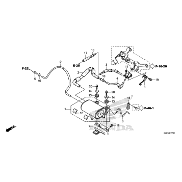 EVAP CANISTER (CBR600RA)