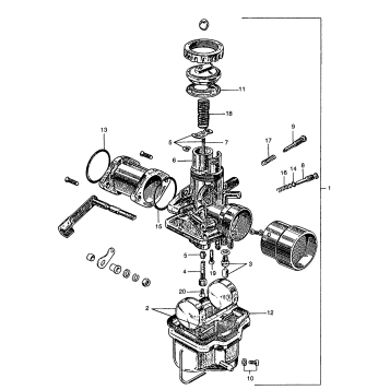 CA160 CARBURETOR
