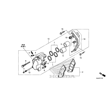 FRONT BRAKE CALIPER (1)