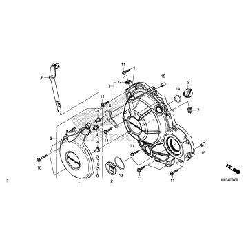 RIGHT CRANKCASE COVER