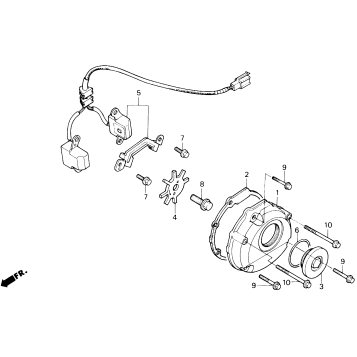 LEFT CRANKCASE COVER