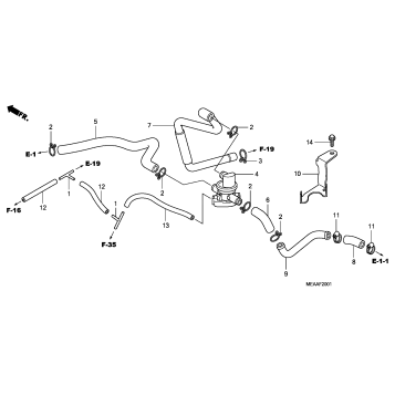 AIR INJECTION CONTROL    VALVE (AC)
