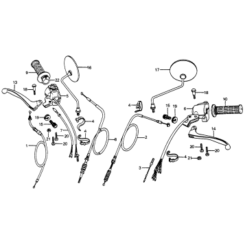 HANDLE LEVER + SWITCH 79