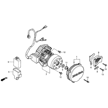 LEFT CRANKCASE COVER