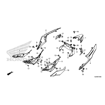 SIDE COVER@REAR COWL