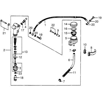 REAR MASTER CYLINDER