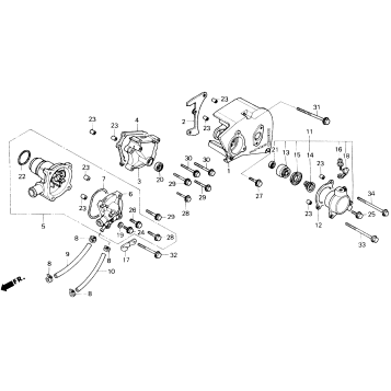 LEFT CRANKCASE COVER