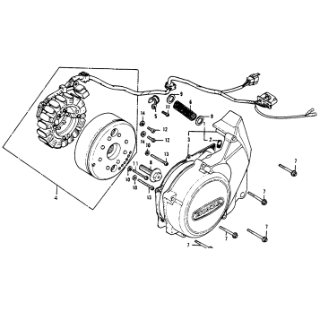 LEFT CRANKCASE COVER